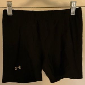 Black Under Armor Spandex Shorts